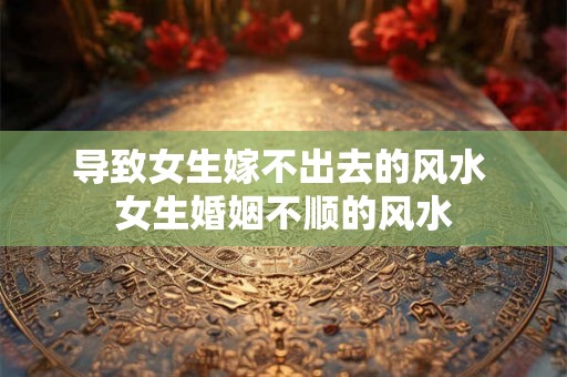导致女生嫁不出去的风水 女生婚姻不顺的风水