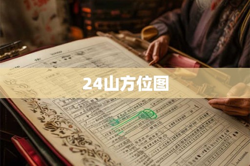 24山方位图