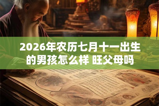 2026年农历七月十一出生的男孩怎么样 旺父母吗