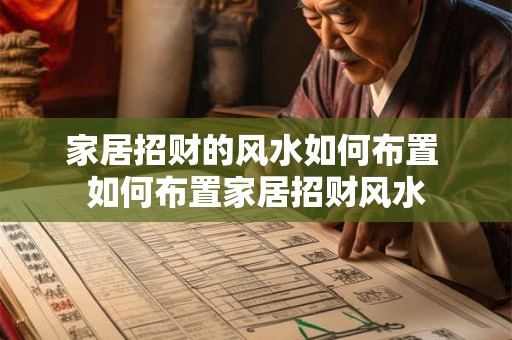 家居招财的风水如何布置 如何布置家居招财风水