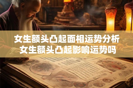 女生额头凸起面相运势分析 女生额头凸起影响运势吗