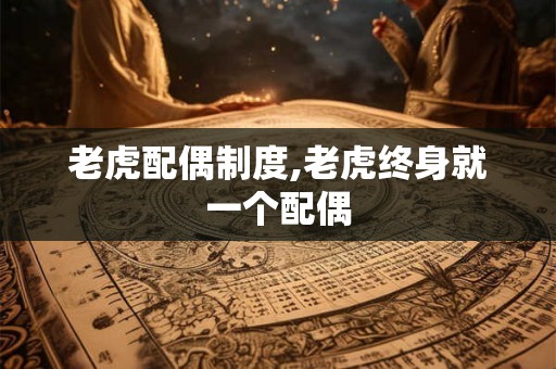 老虎配偶制度,老虎终身就一个配偶 老虎配偶制度,老虎终身就一个配偶