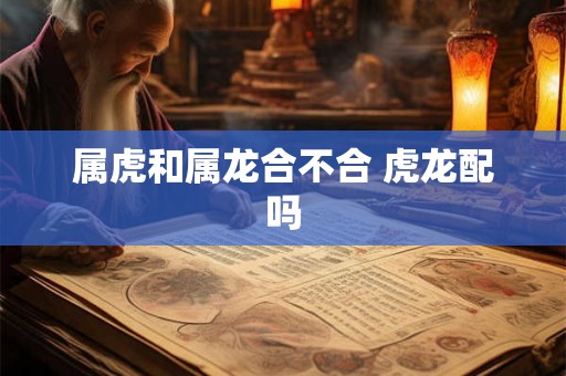 属虎和属龙合不合 虎龙配吗 属虎和属龙合不合 虎龙配吗