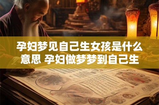 孕妇梦见自己生女孩是什么意思 孕妇做梦梦到自己生女孩好不好