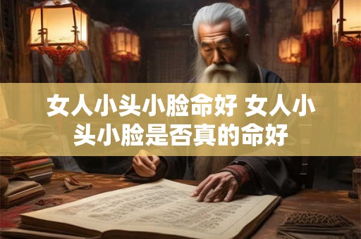 女人小头小脸命好 女人小头小脸是否真的命好