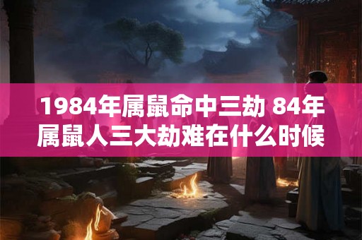 1984年属鼠命中三劫 84年属鼠人三大劫难在什么时候
