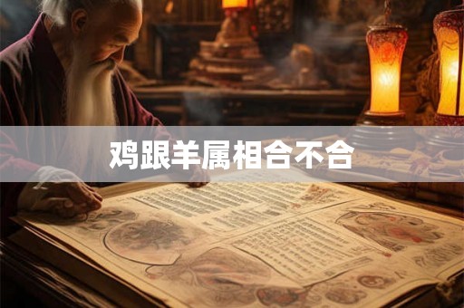 鸡跟羊属相合不合