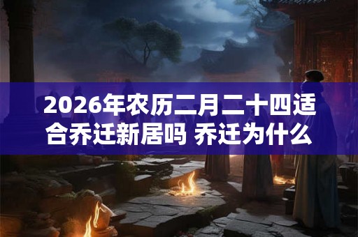 2026年农历二月二十四适合乔迁新居吗 乔迁为什么要开灯 2026年农历二月二十四适合乔迁新居吗 乔迁为什么要开灯