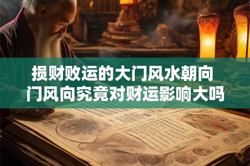 损财败运的大门风水朝向 门风向究竟对财运影响大吗