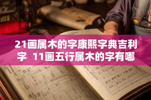 21画属木的字康熙字典吉利字  11画五行属木的字有哪些