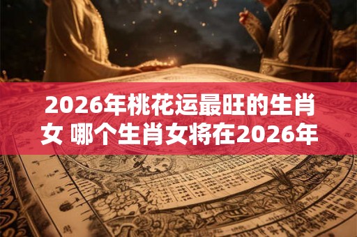 2026年桃花运最旺的生肖女 哪个生肖女将在2026年拥有最旺的桃花运