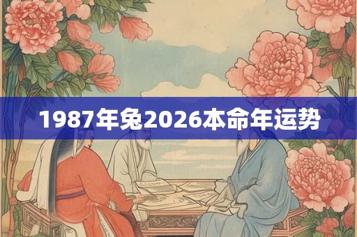1987年兔2026本命年运势