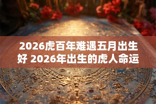2026虎百年难遇五月出生好 2026年出生的虎人命运如何
