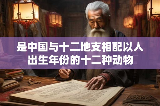 是中国与十二地支相配以人出生年份的十二种动物