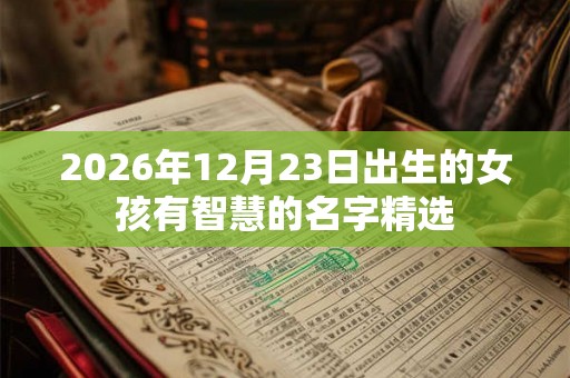 2026年12月23日出生的女孩有智慧的名字精选