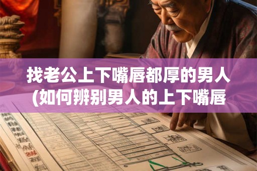 找老公上下嘴唇都厚的男人(如何辨别男人的上下嘴唇是否厚实?) 找老公上下嘴唇都厚的男人(如何辨别男人的上下嘴唇是否厚实?)