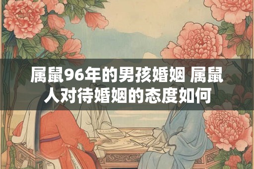 属鼠96年的男孩婚姻 属鼠人对待婚姻的态度如何