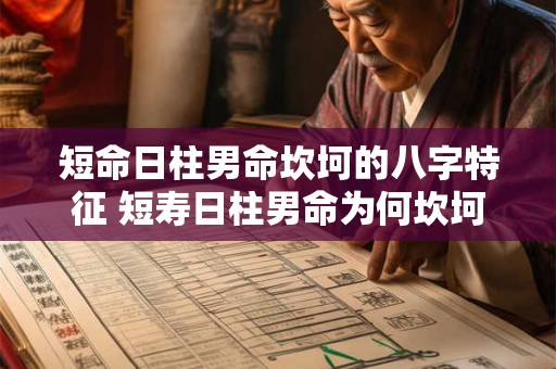短命日柱男命坎坷的八字特征 短寿日柱男命为何坎坷