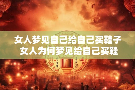 女人梦见自己给自己买鞋子 女人为何梦见给自己买鞋