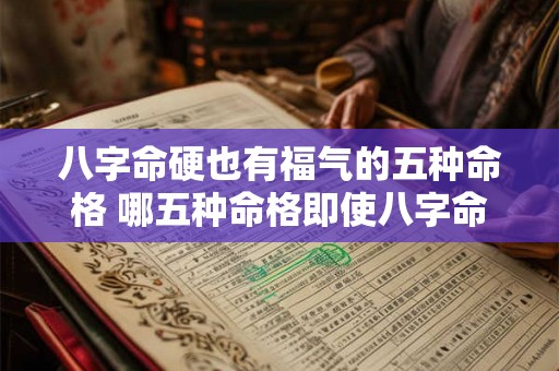 八字命硬也有福气的五种命格 哪五种命格即使八字命硬也有福气
