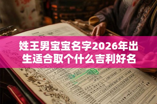 姓王男宝宝名字2026年出生适合取个什么吉利好名