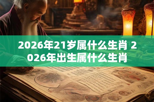 2026年21岁属什么生肖 2026年出生属什么生肖