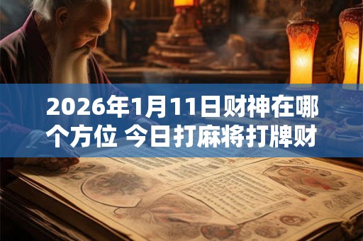 2026年1月11日财神在哪个方位 今日打麻将打牌财运方位 2026年1月11日财神在哪个方位 今日打麻将打牌财运方位