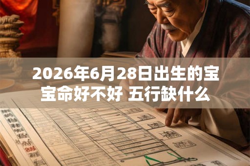 2026年6月28日出生的宝宝命好不好 五行缺什么