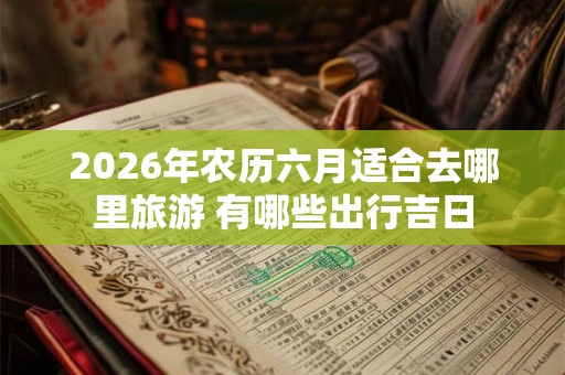 2026年农历六月适合去哪里旅游 有哪些出行吉日