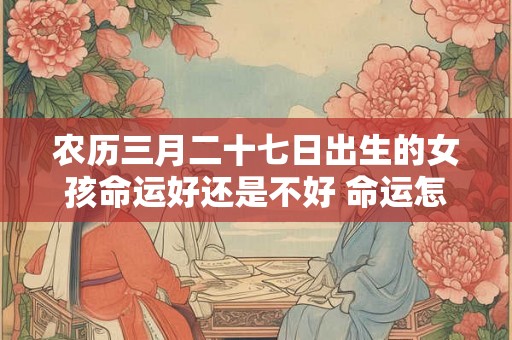 农历三月二十七日出生的女孩命运好还是不好 命运怎么样 农历三月二十七日出生的女孩命运好还是不好 命运怎么样
