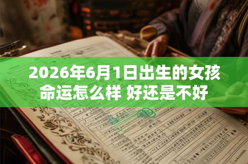 2026年6月1日出生的女孩命运怎么样 好还是不好