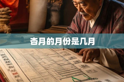 杏月的月份是几月 杏月的月份是几月