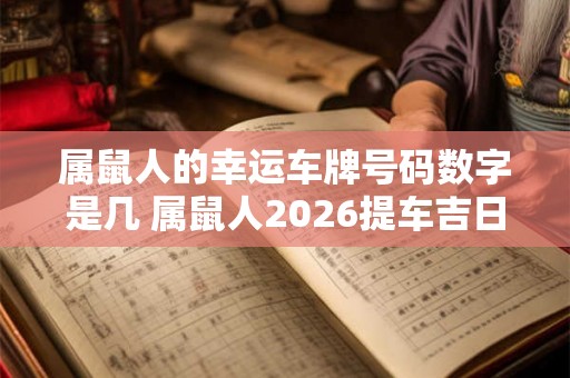 属鼠人的幸运车牌号码数字是几 属鼠人2026提车吉日查询