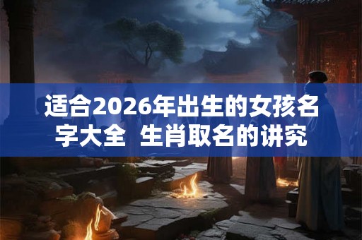 适合2026年出生的女孩名字大全  生肖取名的讲究