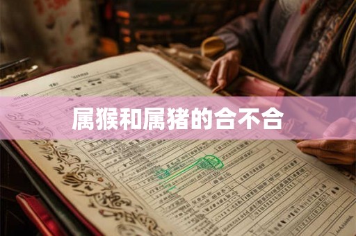 属猴和属猪的合不合