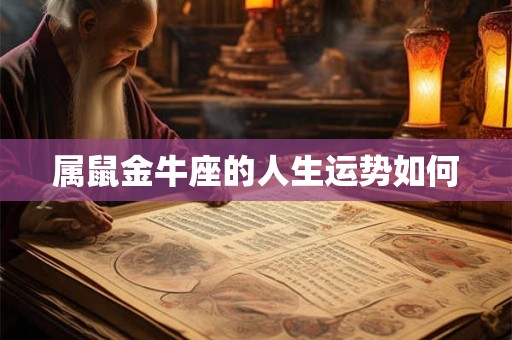 属鼠金牛座的人生运势如何