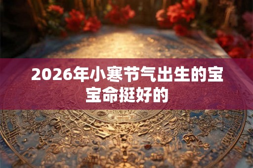 2026年小寒节气出生的宝宝命挺好的