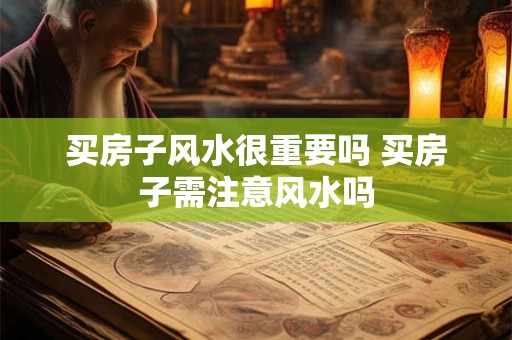 买房子风水很重要吗 买房子需注意风水吗 买房子风水很重要吗 买房子需注意风水吗