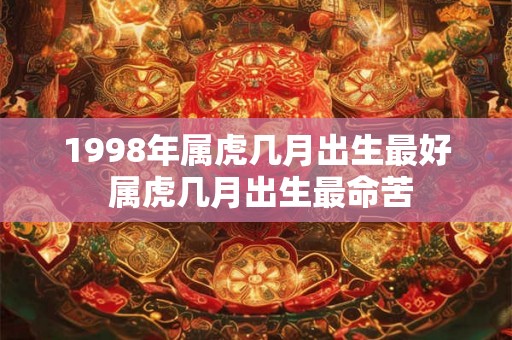 1998年属虎几月出生最好 属虎几月出生最命苦