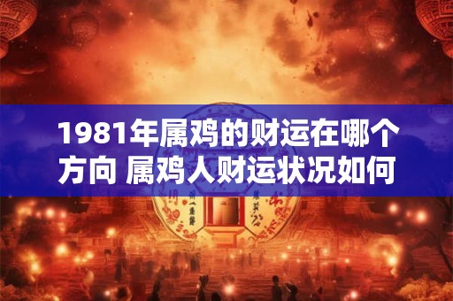 1981年属鸡的财运在哪个方向 属鸡人财运状况如何