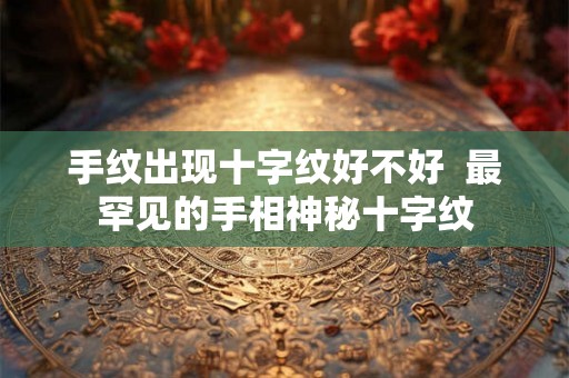 手纹出现十字纹好不好  最罕见的手相神秘十字纹