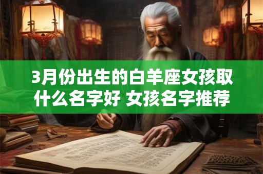 3月份出生的白羊座女孩取什么名字好 女孩名字推荐