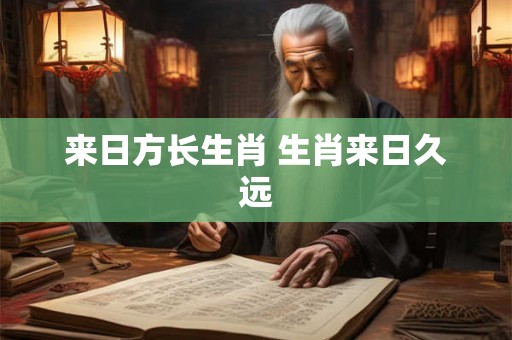 来日方长生肖 生肖来日久远
