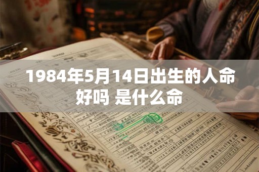 1984年5月14日出生的人命好吗 是什么命