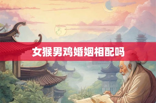 女猴男鸡婚姻相配吗