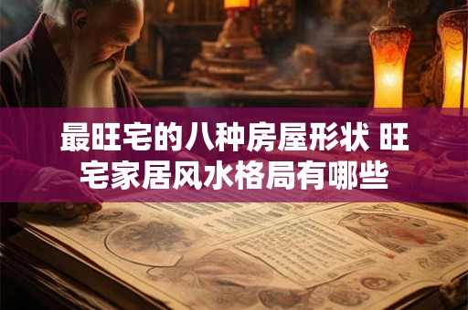 最旺宅的八种房屋形状 旺宅家居风水格局有哪些