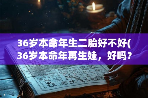 36岁本命年生二胎好不好(36岁本命年再生娃，好吗？)