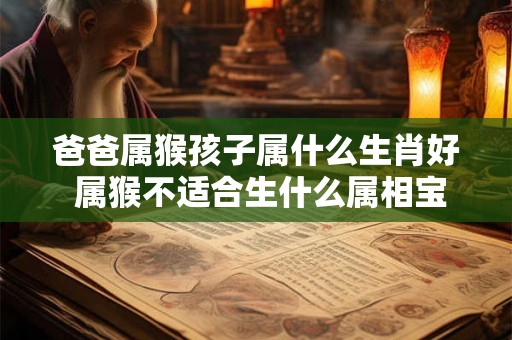 爸爸属猴孩子属什么生肖好 属猴不适合生什么属相宝宝 爸爸属猴孩子属什么生肖好 属猴不适合生什么属相宝宝