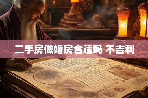 二手房做婚房合适吗 不吉利