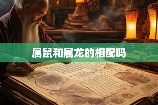 属鼠和属龙的相配吗